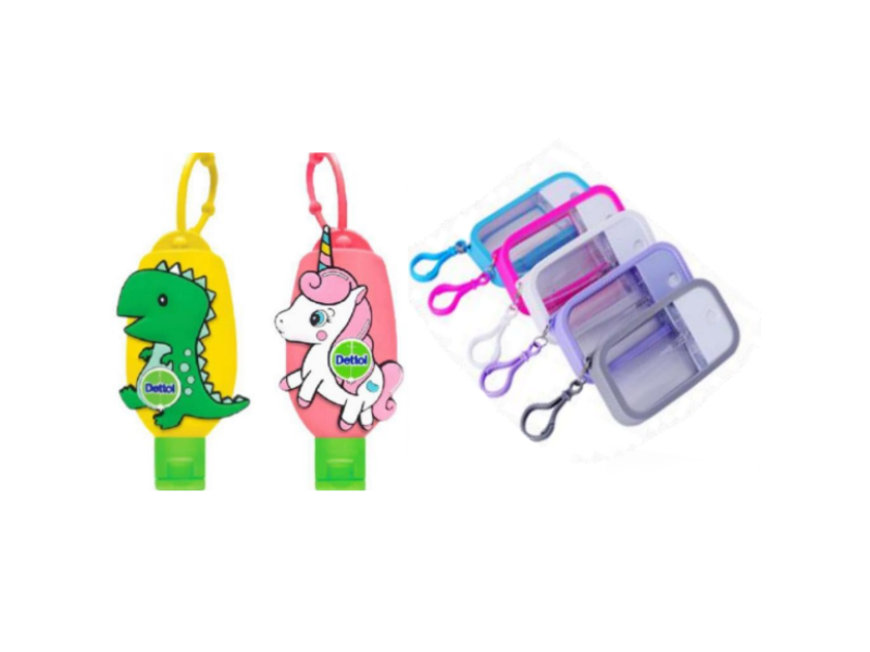 Customized Silicone Hand Sanitizer Holder