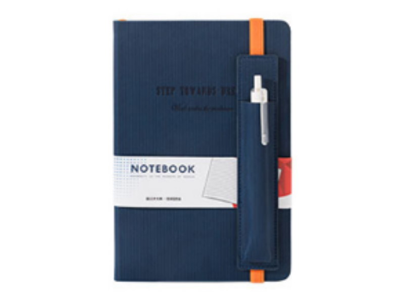 A5 Planner Notebook Hardcover PU Leather Journal With Pen holder ABN1005