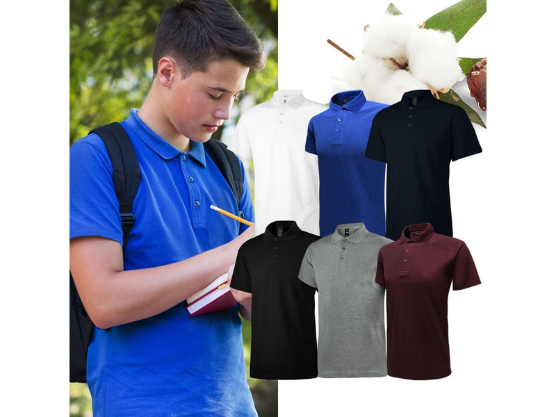 Verano 100% Premium Cotton Polo Shirt 