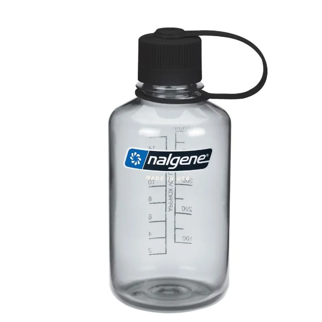 Nalgene 16oz Narrow Mouth Sustain Water Bottle – Grey