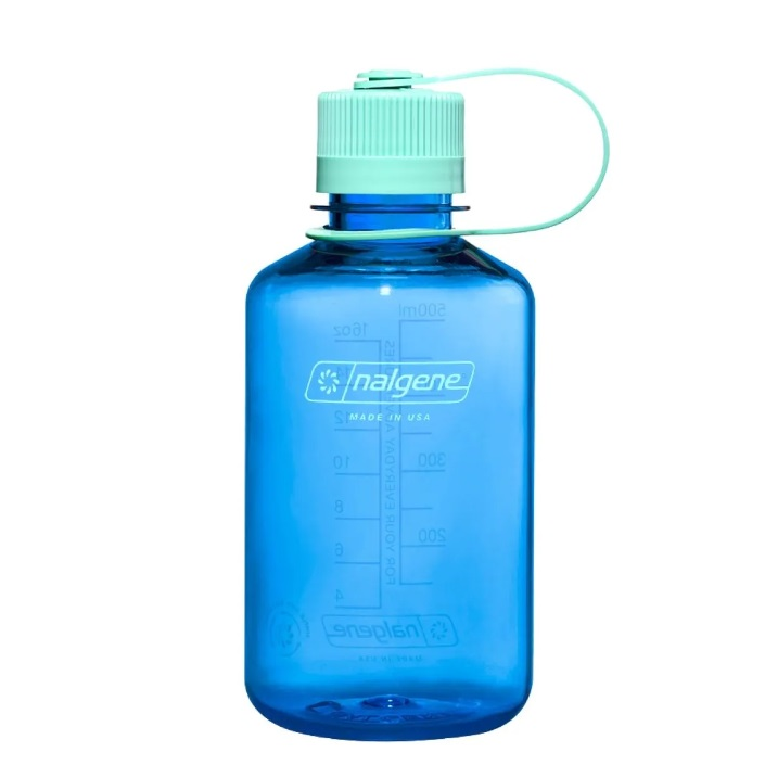 Nalgene 16oz Narrow Mouth Sustain Water Bottle – Cornflower Blue