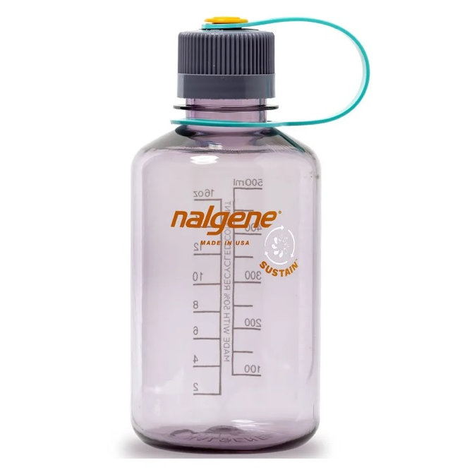 Nalgene 16oz Narrow Mouth Sustain Water Bottle – Aubergine