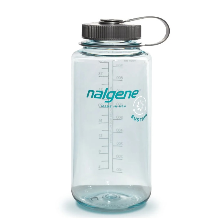 Nalgene 32oz Wide Mouth Sustain Water Bottle – Seafoam