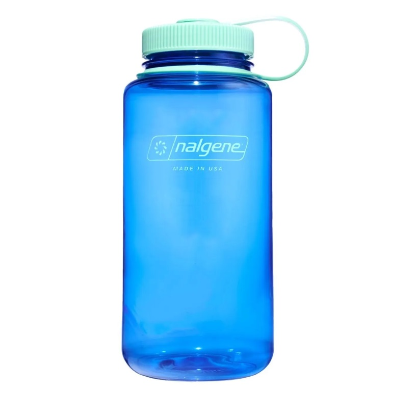 Nalgene 32oz Wide Mouth Sustain Water Bottle – Cornflower Blue