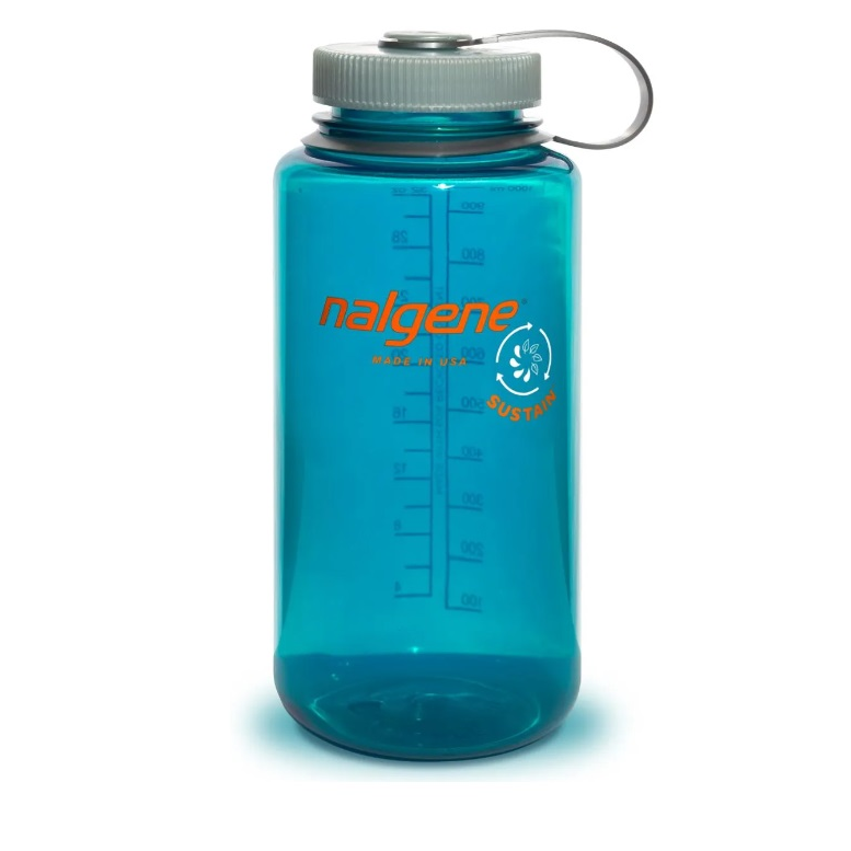 Nalgene 32oz Wide Mouth Sustain Water Bottle – Trout Green